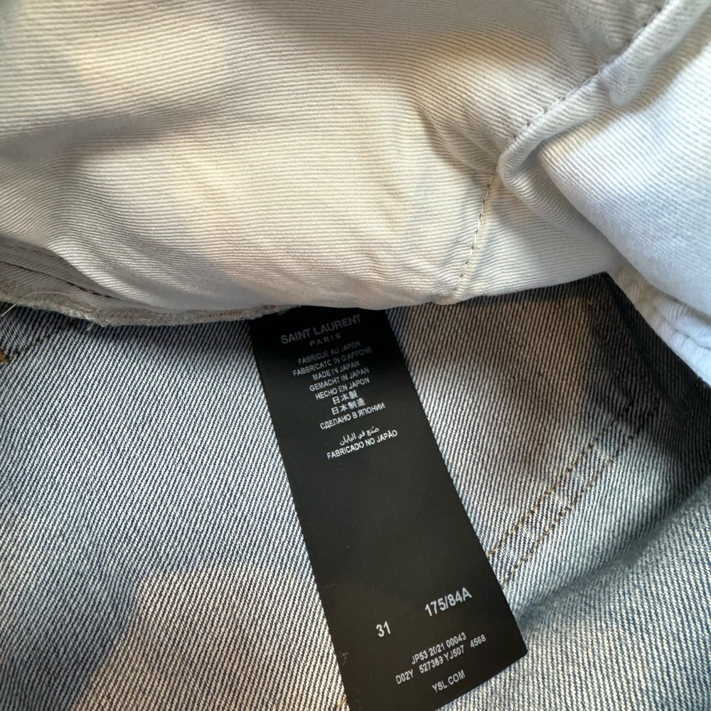 Saint Laurent Jeans Men’s - Picture 6 of 6